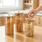 Luxury Diamond Sealed Glass Jars (3PCs)