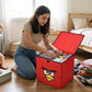 Foldable Non Woven Cartoon Printed Storage Organizer