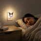 LED Cartoon Shape Socket Night Light
