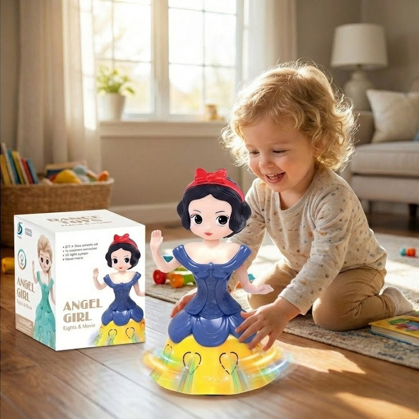 Musical Rotating and Dancing Doll Toy