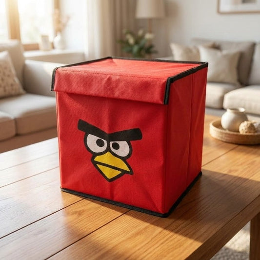 Foldable Non Woven Cartoon Printed Storage Organizer