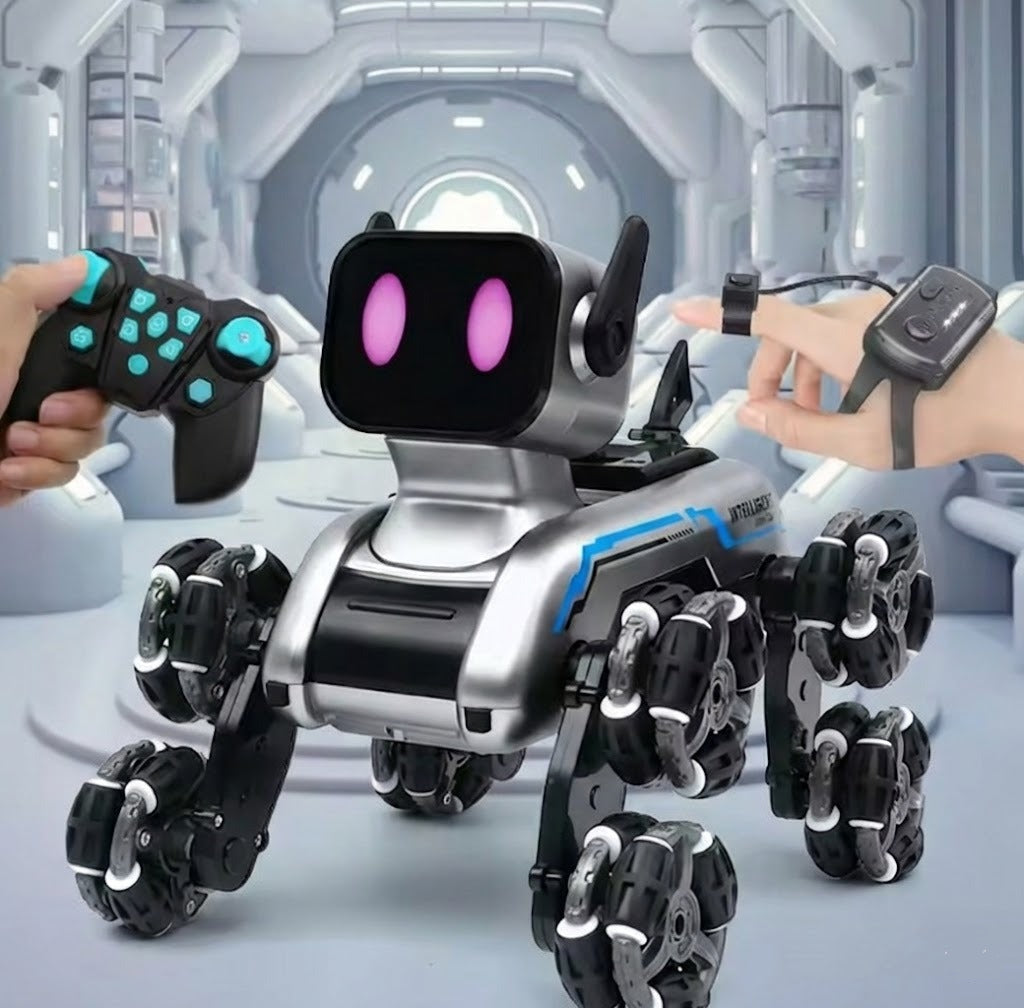 Remote & Watch Control Stunt Spray Robot Car