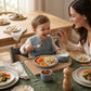 6 In 1 Silicone & Steel Baby Feeding Set (Premium Quality)