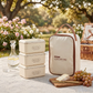 3PCs Stainless Steel Square Insulated Boxes With Thermal Bag