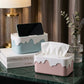 Desktop Tissue Dispenser With Phone Holder