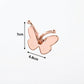 Elegant Butterfly Adhesive Metallic Wall Hook