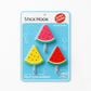 3PCs Water Melon Self Adhesive Wall Hook