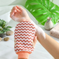Wavy Texture Deep Cleansing Body Scrub Glove