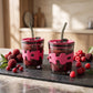 Glass Water Cup with Straw 350ML