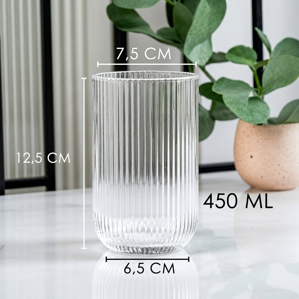 3PCs Stylish Acrylic Drinking Glass Set