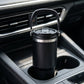 Stainless Steel Tumbler With Handle & Straw 890ML