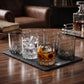6PCs Luxury Diamond Cut Glass Set