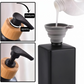 Ceramic Hand Soap Dispenser With Wooden Pump