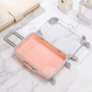 Elegant Mini Jewelry Makeup Trolley Case