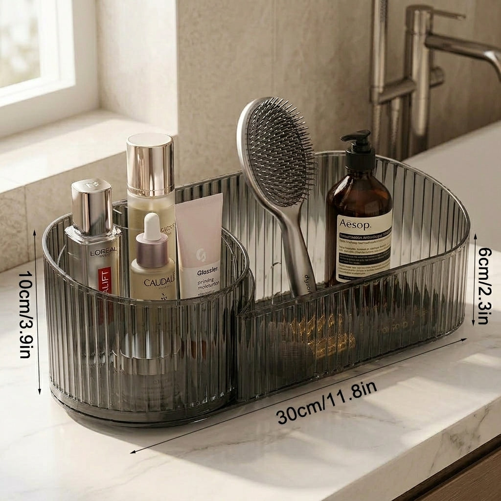 Luxury 360 Rotating Cosmetic Storage Tray