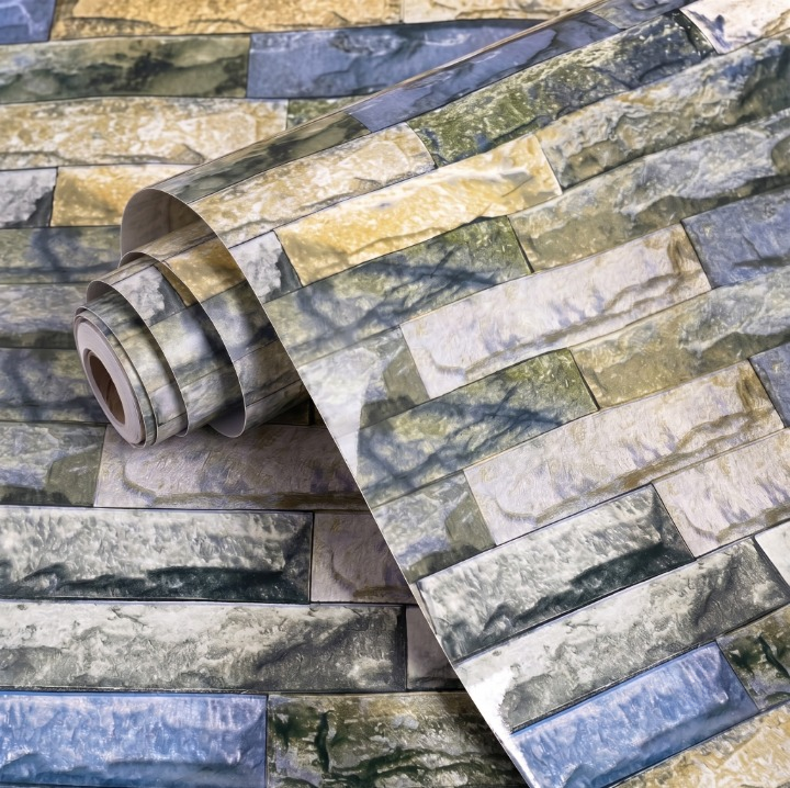 Self Adhesive Stone Mosaic Marble Sheet (60x200 CM)