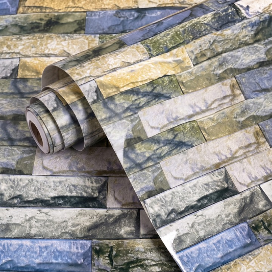 Self Adhesive Stone Mosaic Marble Sheet (60x200 CM)