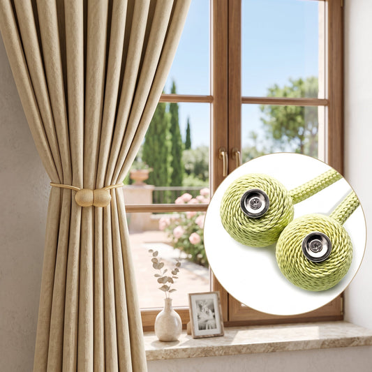 2PCs Magnetic Curtain Tieback Clips
