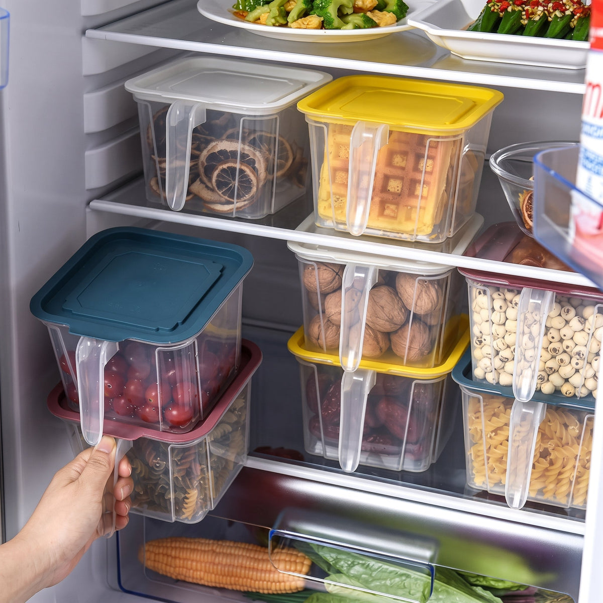 Transparent Kitchen Food Storage Container