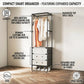 Multi tier Cloth Storage Rack With 3 Drawers