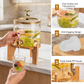 Luxury Glass Beverage Dispenser with Deer Lid