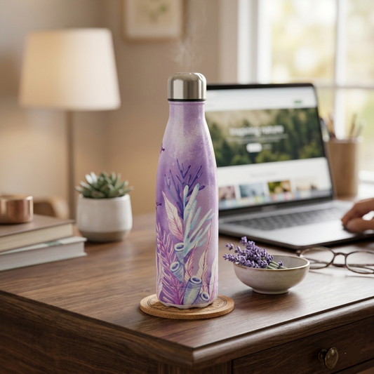 Stainless Steel Printed Water Bottle 500ml