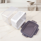 3PCs Double Layer Fridge Storage Baskets
