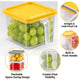 Transparent Kitchen Food Storage Container