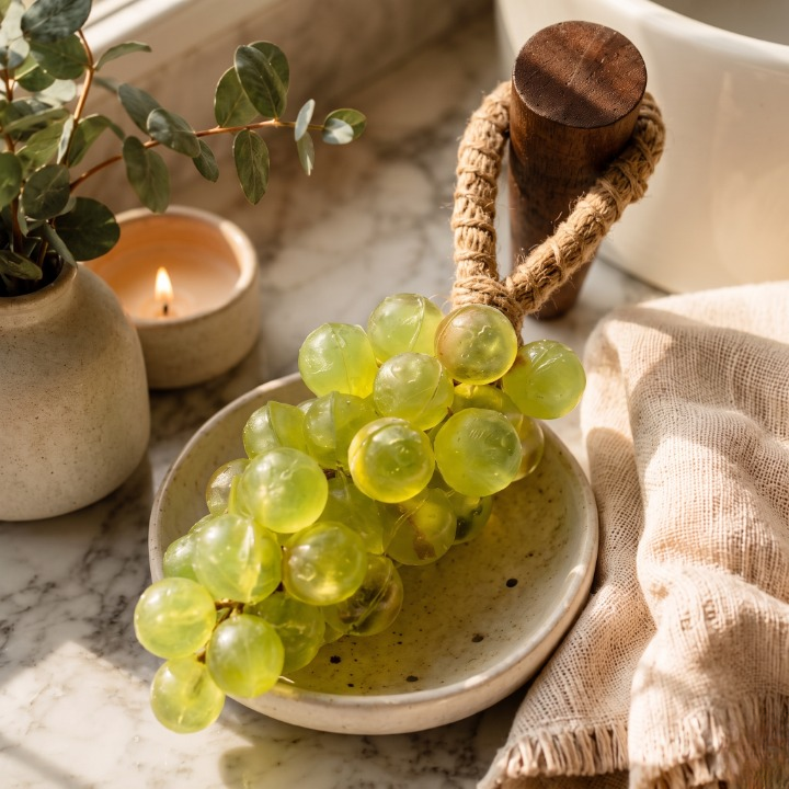 Grape Shape Hanging Bath Soap