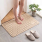 Yellow Waves Absorbent Bathroom Mat