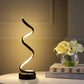 Elegant Spiral LED Color Adjustable Lamp