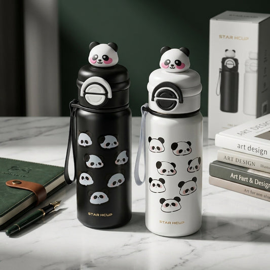 Cute Panda Vacuum Insulated Bottle 550ML