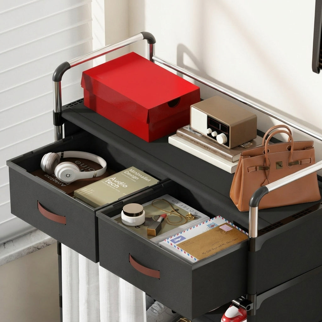 Multi-Functional Shoe & Hat Rack