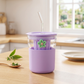 Portable Juice Infuser Travel Cup With Straw