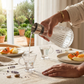 7PCs Elegant Ribbed Jug & Glass Set