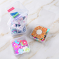 10PCs Transparent Mini Jewelry Storage Box (Size : 3.5 cm x 3.5)