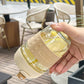 Elegant Animal Glass Mug With Sleeve & Straw
