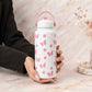Stainless Steel Printed Water Bottle With Handle 1000ML