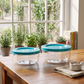 2PCs Transparent Airtight Storage Bowls