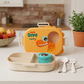 Portable Dino Cartoon Kids Lunch Box