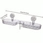Wall Mounted Suction Storage Shelf