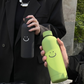 Smiley Face Double-Layer Water Bottle 400ML