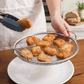 Stainless Steel Round Mesh Frying Basket