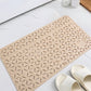 Yellow Waves Absorbent Bathroom Mat