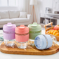 Double Layer Travel Glass Mug With Lid