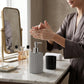 Luxury Textured Plastic Soap Dispenser with Chrome Pump