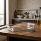 Heat Resistant Glass Bake Dish With Handles