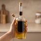 Elegant Glass Oil Bottle with Double Spout