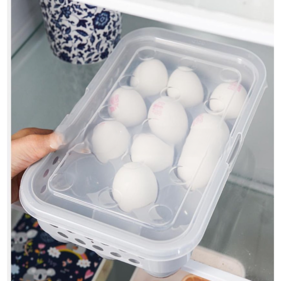 15 Slots Egg Tray With Lid