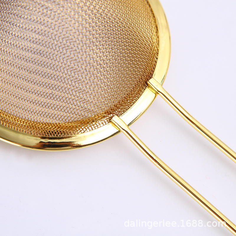 Stainless Steel Mesh Strainer (Random Color)